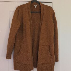 L.L. Bean Women's Brown Cardigan Sweater